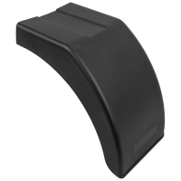 Para-lama traseiro direito para reboque DOMAR DR1012502, arco da roda 340/220 mm