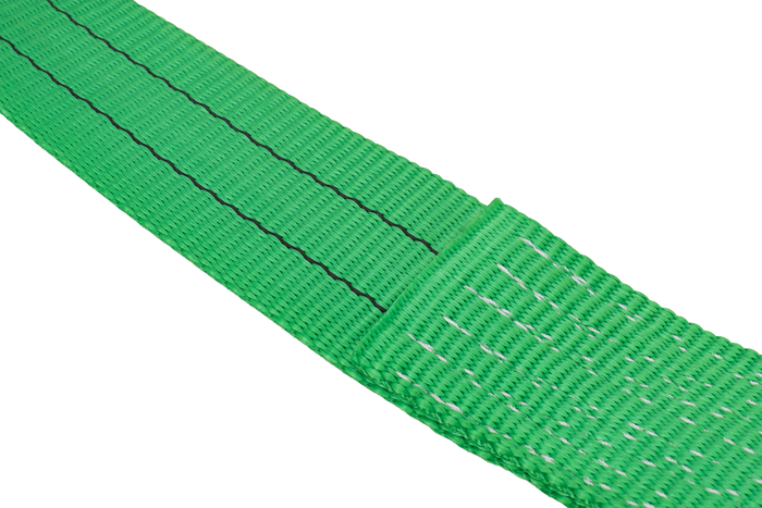 Corda de reboque com ganchos HILLS cinta de reboque 5m/60mm/6t verde