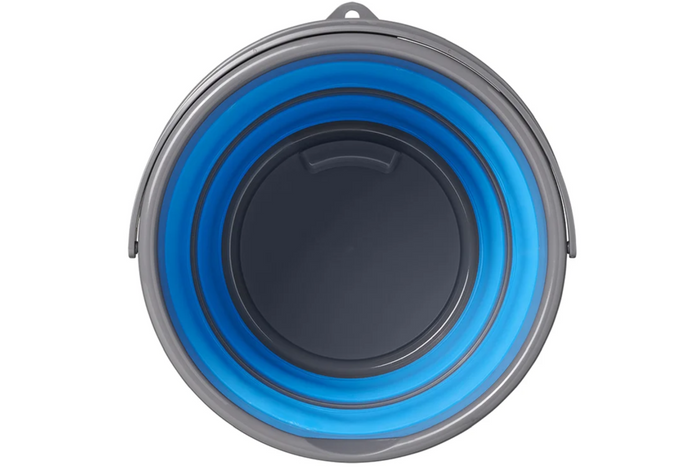 Balde/tigela dobrável de viagem ProPlus 370307V01 em silicone, 15L