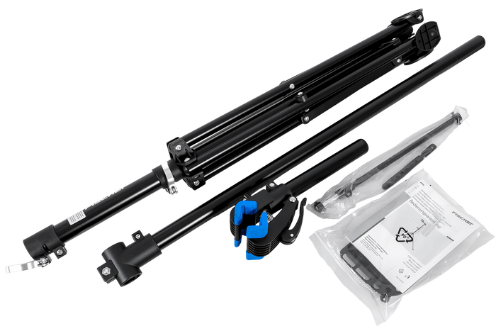 Suporte universal para bicicletas de até 35 kg com ajuste FISCHER 50468