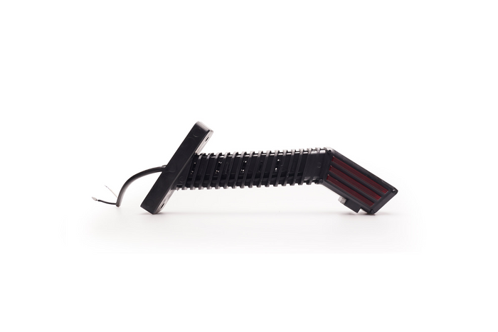 WAŚ 2552P W297.5.1 Luz de sinalização lateral direita em LED com braço longo