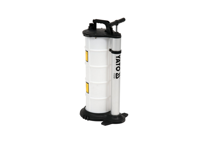 Extrator de óleo manual YATO YT-07087 para troca de óleo e fluidos operacionais 9L