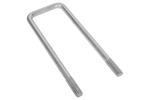 Grampo quadrado DROMET tipo C, M12, 62×202mm