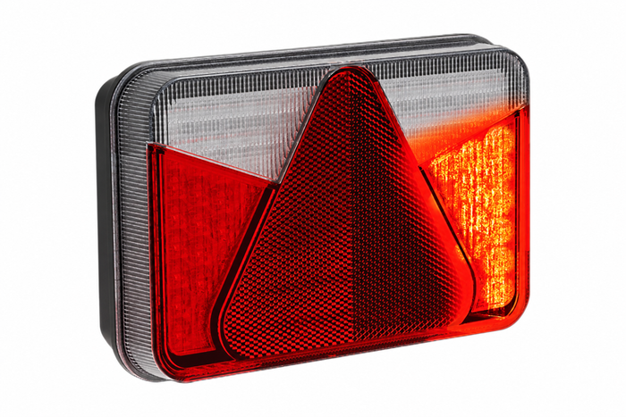 Lanterna traseira ASPÖCK MULTILED V com 6 funções, direita