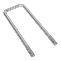 Grampo quadrado DROMET tipo C, M12, 62×202mm