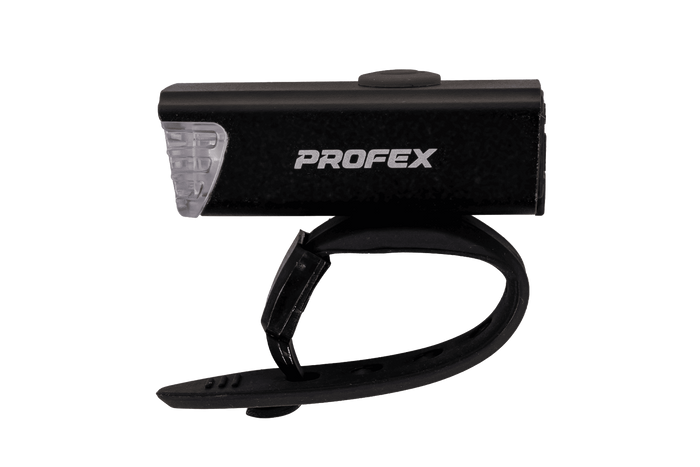 Luz dianteira para bicicleta PROFEX 82004 Pro Alu Li-Pol USB