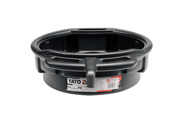 Cárter de óleo YATO YT-0717, capacidade de 15 litros