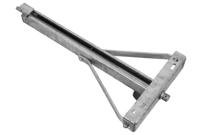 Suporte de canto extensível KNOTT 6X1197.007 para reboque de 1100 kg e 498 mm