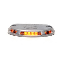 WAŚ 1126 W151 luz de advertência da plataforma elevatória traseira LED laranja