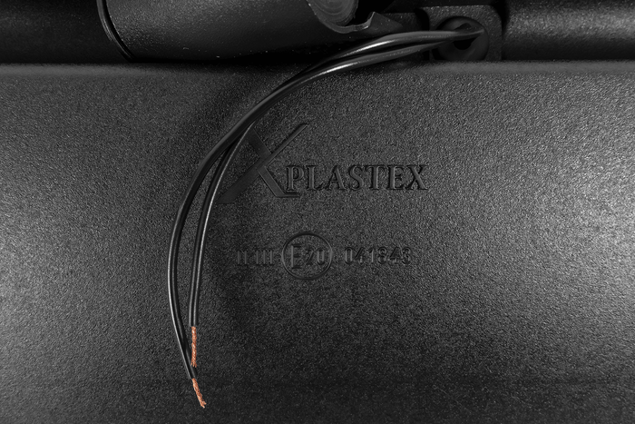 Espelho retrovisor lateral aquecido PLASTEX LP0350E para máquinas agrícolas 361x178mm