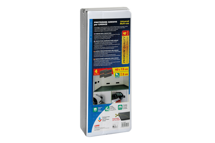 Conjunto de quatro painéis de proteção de parede para a garagem LAMPA Premium 40x15cm
