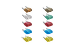 Fusíveis mini tipo lâmina ProPlus 490371S mistos 12V/24V, conjunto de 10 unidades.
