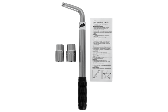 Chave telescópica LAMPA SB-2 para rodas de carro