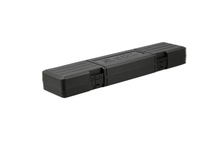 Jogo de chaves dinamométricas YATO de 1/2" com torque de 40–220 Nm para substituição de rodas.