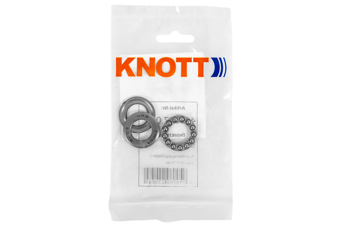 Rolamento para roda de apoio KNOTT TK60/ATK60 30x17mm
