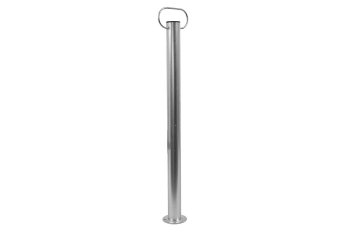 Suporte fixo UNITRAILER MS 0019-700 para reboque plataforma de 150 kg, 48 mm x 700 mm
