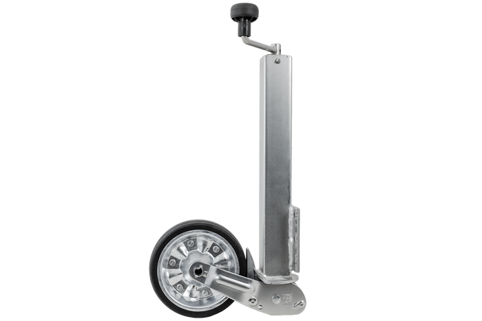Roda jockey automática AL-KO 1863497 com alça, 400 kg, 60 mm, 775-1010 mm