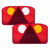 Capas de lanterna traseira HORPOL KZT 871+KZT 873 com 6 funções (esquerda + direita)