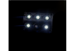 Lâmpada LED HORPOL LWD2153/CZ 900lm preta para interior de carro com interruptor